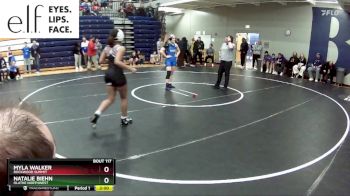 130 lbs. Champ. Round 1 - Myla Walker, Rockwood Summit vs Natalie Biehn, Olathe Northwest