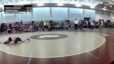 84 lbs Champ. Round 1 - Brenden Reedy, Botetourt Training Center vs Owen Blankenship, Virginia Patriots Wrestling