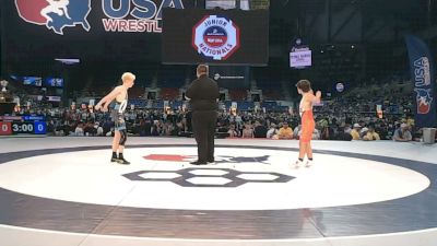 106 lbs Champ. Rd Of 32 - Gabe Terriquez, Oklahoma vs Carter Mirolo, Ohio
