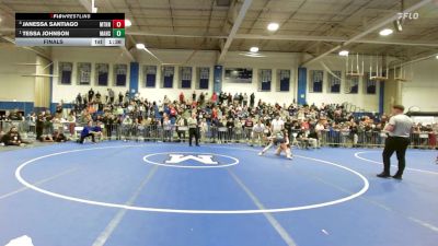 145 lbs Final - Janessa Santiago, Methuen vs Tessa Johnson, Mansfield