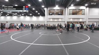 62-70 lbs Champ. Round 1 - Seth Curtiss, Roundtree Wrestling Academy vs AMIR ABDULLAYEV, Morris Fitness