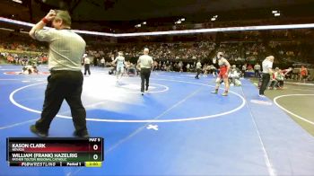 175 Class 2 lbs Quarterfinal - Kason Clark, Nevada vs William (Frank) Hazelrigg, Father Tolton Regional Catholic