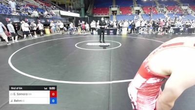 106 lbs Rnd Of 64 - Gunner Samora, NM vs Johnny Behm, ID