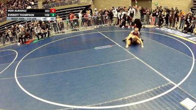 110 lbs Champ. Rd Of 16 - Iker Almaraz, Shootbox vs Everett Thompson, Virgin Valley Bulldogs Wrestling Club
