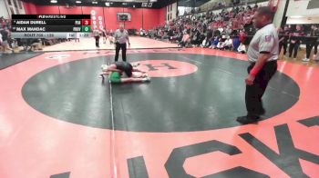 126 lbs Cons. Round 4 - Aidan Durell, Plainfield (NORTH) vs Max Mandac, New Lenox (PROVIDENCE CATHOLIC)