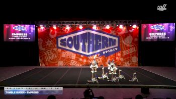 Tumble Queen - Empress [2026 L2 Youth - Flex - D2 - Small - B Day 1] 2026 Southern Nationals by Cheer Power