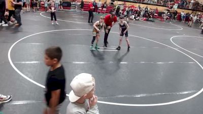 86 lbs Champ. Rd Of 16 - Jackson Overall, Hawk Wrestling Club vs Elijah Jarvis, Team Real Life Wrestling