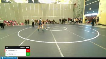 152 lbs Quarterfinal - Luke Bayne, Ellensburg vs Samuel Gonzalez, Sunnyside