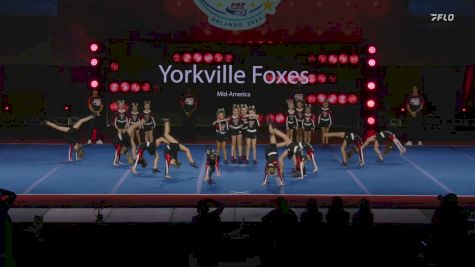 Yorkville Foxes - Mid-America [2024 Chicagoland Pop Warner Thursday] 2024 Pop Warner National Cheer & Dance Championship