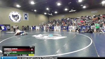 285 lbs Cons. Round 2 - Anthony Leon, Sunnyside vs Andrew Garcia, Independence