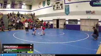 56 lbs 3rd Place Match - Landon Larsen, Ruby Mountain vs Edwin Sarman Iv, Ruby Mountain Wrestling