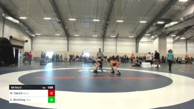 85 lbs Rr Rnd 2 - Noah Yakich, Black Fox Wrestling Academy vs Evan Breitling, Pinnacle Wrestling Club