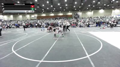 81 lbs Consi Of 8 #2 - Cullen Mathews, Buckaroo WC vs Zerrick Richter, Gold Rush Wrestling