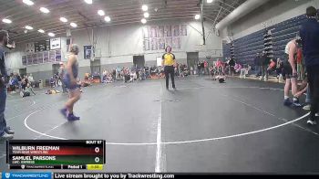 140/164 Round 3 - Samuel Parsons, LWC: Express vs Wilburn Freeman, Team Bear Wrestling