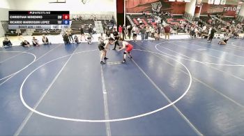 165 lbs Quarterfinal - Ricardo Marroquin Lopez, Taylorsville vs Christian Minenno, Scramble Inc Wrestling