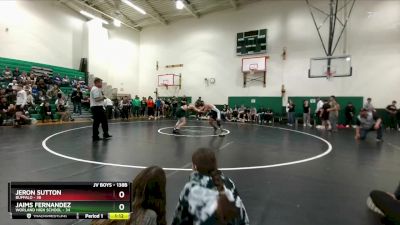 138B Round 3 - Jaims Fernandez, Worland High School vs Jeron Sutton, Buffalo