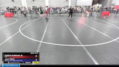 215 lbs Quarterfinal - Aaron Dunigan Jr., LAW vs Jace Frick, Valley Elite Wrestling Club