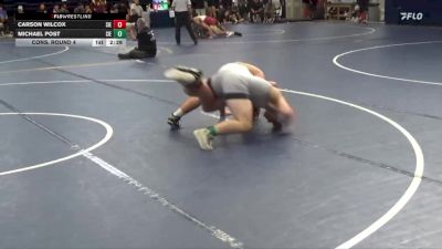 184 lbs Cons. Round 4 - Michael Post, Sierra College vs Carson Wilcox, Sierra College