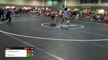 126 lbs Round 1 (6 Team) - Titus Deyoung, Brevard FCA- Island Style vs Sterling Hollingsworth, Tallahassee War Noles