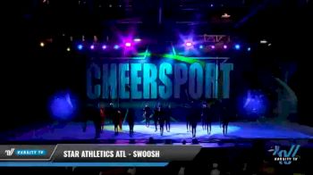 Star Athletics ATL - Swoosh [2021 L4 Senior - Small - B Day 1] 2021 CHEERSPORT National Cheerleading Championship