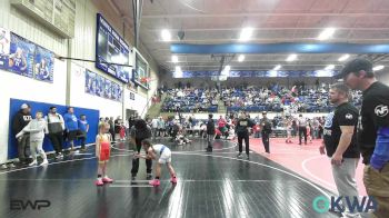 55 lbs Rr Rnd 3 - Kamrei Downing, Berryhill Wrestling Club vs Paislee Hodgson, Columbus Wrestling Club