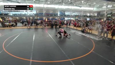 150 lbs Cons. Round 2 - Howard Hill, Unattached vs Wyatt Hoppes, Unattached