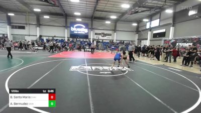 120 lbs Consi Of 8 #2 - Brock Santa Maria, Chain Wr Ac vs Alexander Bermudez, Grindhouse WC