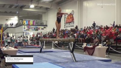 Kathryn Weilbacher - Beam, World Champ Centre - 2021 Region 3 Women's Championships