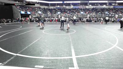 92 lbs Round Of 16 - Mateo De Los Santos, Olathe Raptors vs Blake Goucher, Prodigy Elite Wrestling