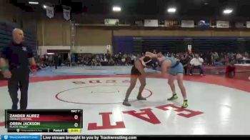160 lbs Cons. Semi - Zander Alirez, Greeley Central vs Orrin Jackson, Platte Valley