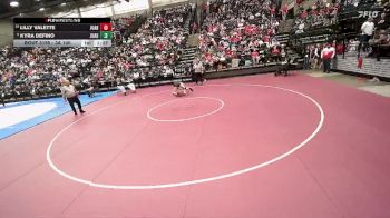 3A 140 lbs Cons. Semi - Kyra Defino, Juab vs Lilly Valette, Juab