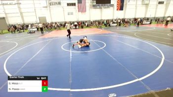 61 lbs Quarterfinal - Gabriel Mesa, Elite Force WC vs Noah Posos, Hawkeye WC