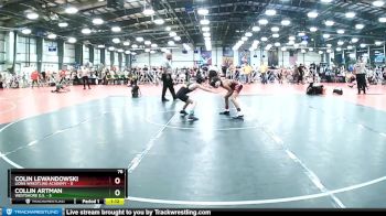 76 lbs Rd# 6- 9:00am Saturday Final Pool - Collin Artman, Westshore D.S. vs Colin Lewandowski, Lions Wrestling Academy