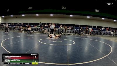 126 lbs Round 3 - Rainy Langston, Grimsley vs Ashton Leonard, Cape Fear