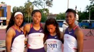 Clemson Women's 4x400m 2nd - 2011 Florida Relays