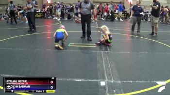 49 lbs Round 3 (8 Team) - Madilyn Bauman, WOW vs Ataliah McCue, Beast Mode WA Pink