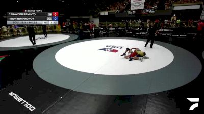 80 lbs Cons. Round 3 - Brayden Paminto, Spring Hills Wrestling vs Timur Nurahunov, Community Youth Center - Concord Campus Wrestling