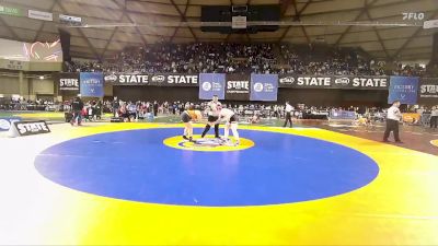 Girls 1B/2B/1A 235 Champ. Round 2 - Shanelle Mullaley, Newport (Girls) vs Abril Alvarado, Cashmere (Girls)