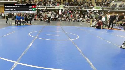 215 lbs Round Of 32 - Thomas Johnson, Canton vs Drake Felkl, Otter Valley