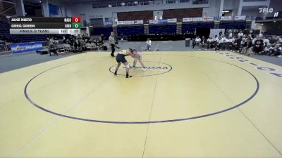 138 lbs Finals (4 Team) - Jake Nieto, Massapequa vs Greg Green, Shenendehowa
