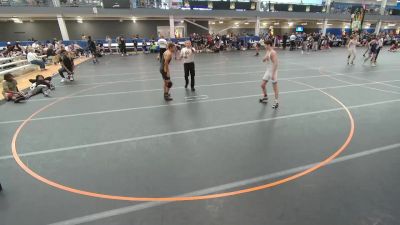 132 lbs Cons. Round 3 - Damien Starkey, Unattached vs Colin Bosak, Beat The Streets-Chicago