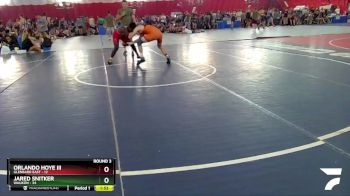 157 lbs Round 3 (10 Team) - Orlando Hoye III, Glenbard East vs Jared Snitker, Waukon