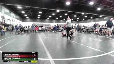 85 lbs Round 1 (8 Team) - Jeremiah Payne, CP Wrestling Academy vs Hayden Downing, Killer Elite