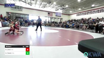 64-70 lbs Rr Rnd 1 - Ruby Chill, Perry Wrestling Academy vs Abby Owen, Perry Wrestling Academy