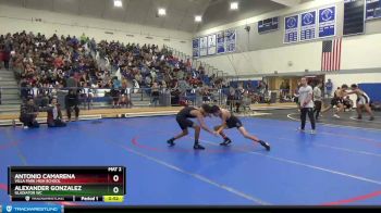 106 lbs Cons. Round 2 - Alexander Gonzalez, Gladiator Wc vs Antonio Camarena, Villa Park High School