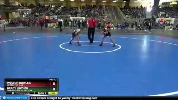 67 lbs Cons. Round 2 - Weston Bowles, Cowboy Mat Club vs Brady Lintner, Team Bucs Wrestling Club