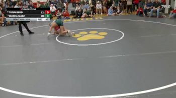 130 lbs Cons. Round 4 - Tatum Bird, Altamont vs Bianca Maez, Green River