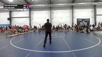 71 kg Semifinal - Adelynn McKenzie, Lady Warriors United - W vs Latia Williams, Carolina Gold