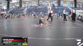 70 lbs Round 6 (8 Team) - Michael Dillon, West Coast Elite vs COLTON REED, MF Savages