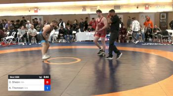 74 kg Semifinal - Daniel Robert Sheen, USA vs Adam Skene Thomson, CAN
